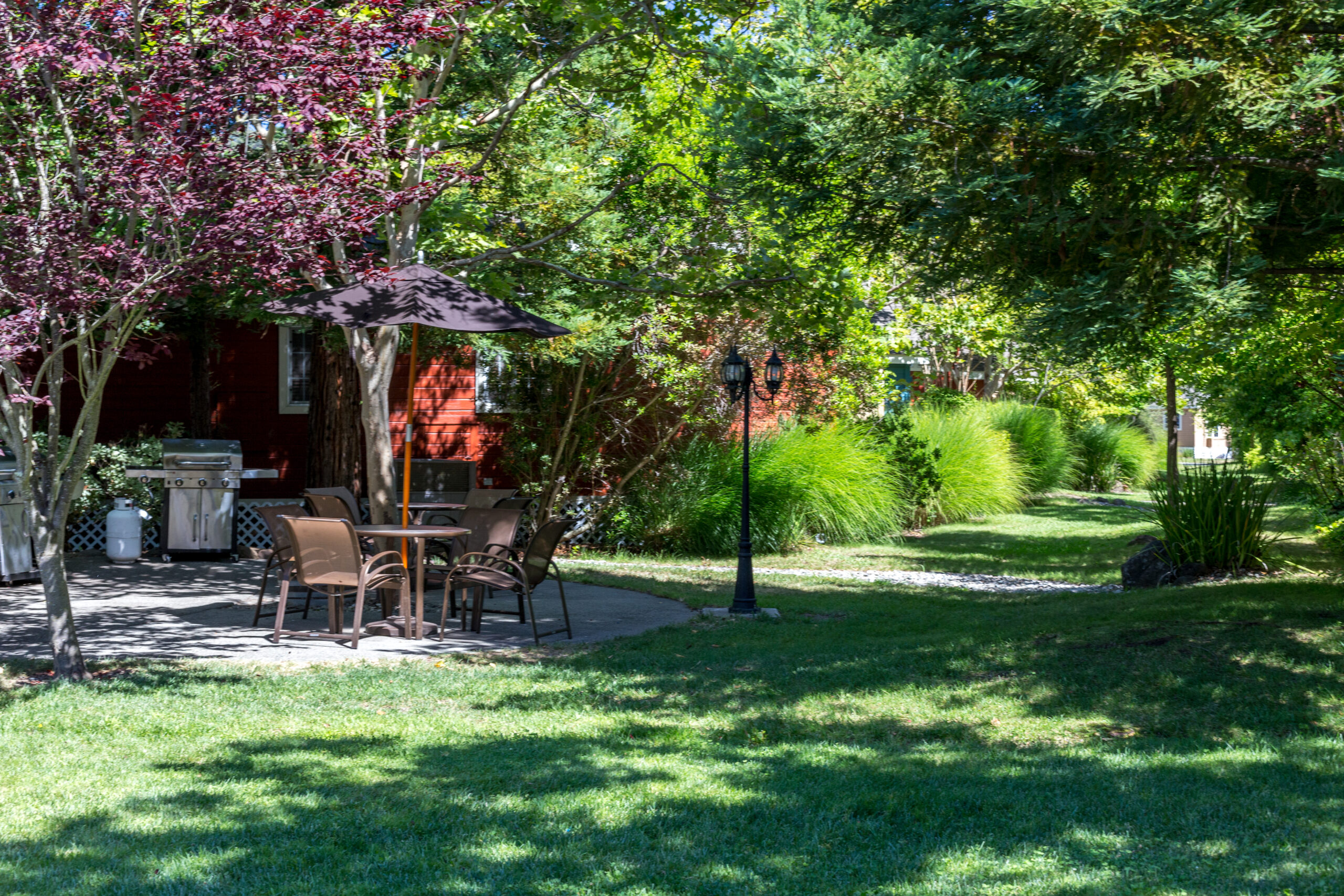 RiverPointe Napa Valley Property Courtyard