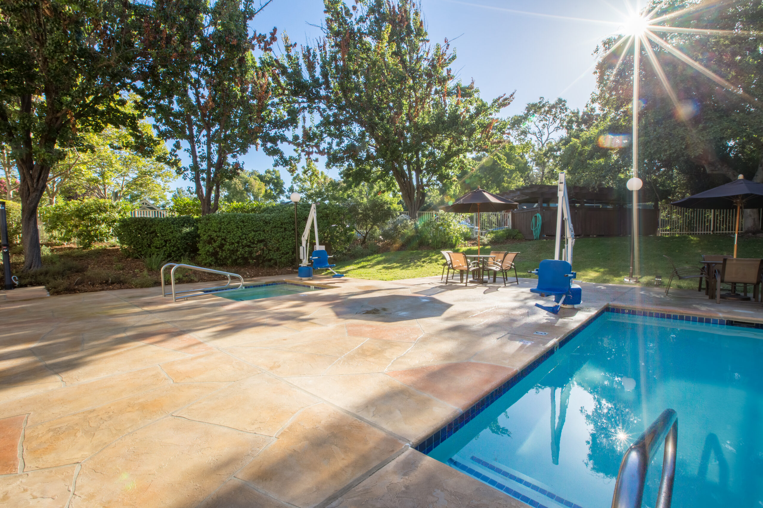 RiverPointe Napa Valley Property Pool Deck